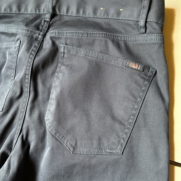 FAHERTY MENS 29 X‎ 33 STRETCH TERRY PANTS JEANS NAVY BLUE 5-POCKET SLIM STRAIGHT - Picture 4 of 6